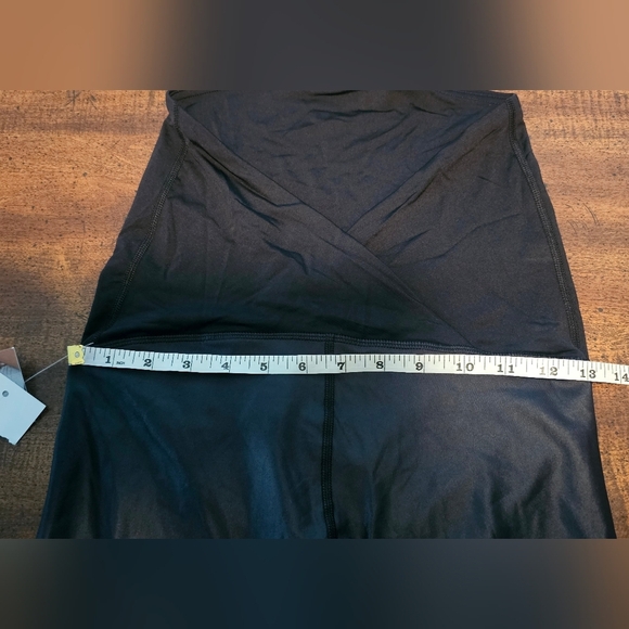 Ingrid+Isabel Maternity Womens Active Comfort High Gloss Leggings Black Size XS - Picture 9 of 10